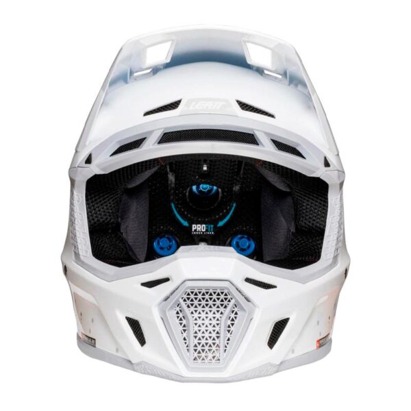 carnivalbikes-chile-Kit-Leatt-Casco-Moto-85-Antiparra-55-V25-Blanco-white-envio-a-todo-el-pais