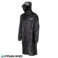 Vista frontal de la chaqueta impermeable Leatt MudCoat V24 para lluvia. Protección ligera y respirable para ciclistas y motociclistas
