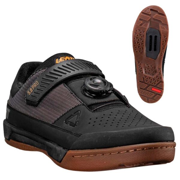 carnivalbikes-chile-Zapatillas-Leatt-MTB-Fijaciones-PRO-50-V24-Negro-envio-a-todo-el-pais-enduro