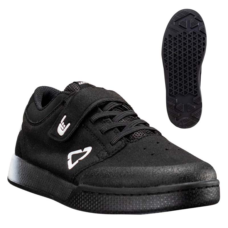 carnivalbikes-chile-Zapatillas-Leatt-MTB-Plataforma-20-V23-Infantil-JR-Mini-Negro-envio-a-todo-el-pais-enduro-1