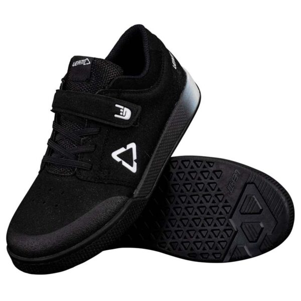 carnivalbikes-chile-Zapatillas-Leatt-MTB-Plataforma-20-V23-Infantil-JR-Mini-Negro-envio-a-todo-el-pais-enduro