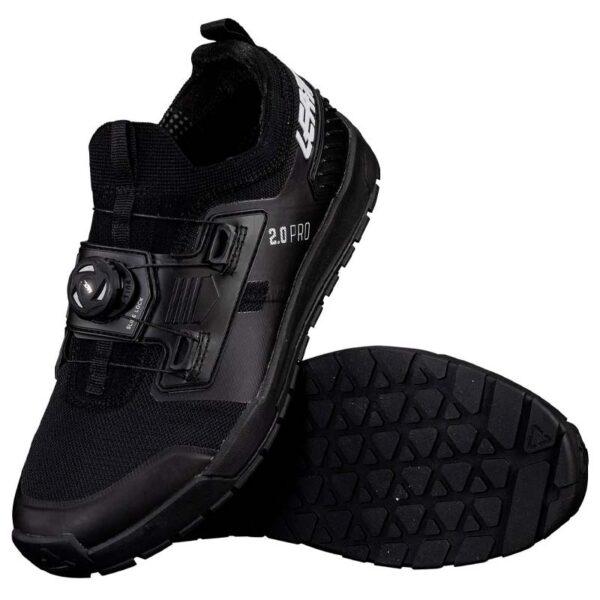 carnivalbikes-chile-Zapatillas-Leatt-MTB-Plataforma-PRO-20-V24-Negro-envio-a-todo-el-pais-enduro
