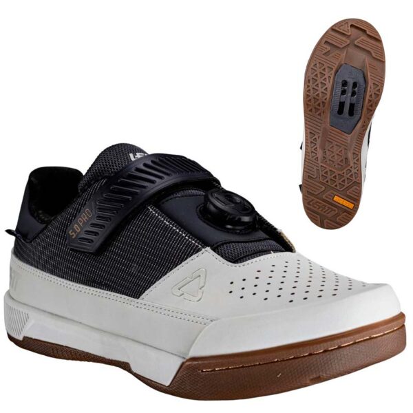 carnivlbikes-chile-Zapatillas-Leatt-MTB-Fijaciones-PRO-50-V25-Blanco-envio-a-todo-el-pais