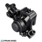 Vista frontal del caliper mecánico Shimano BR-M375-L