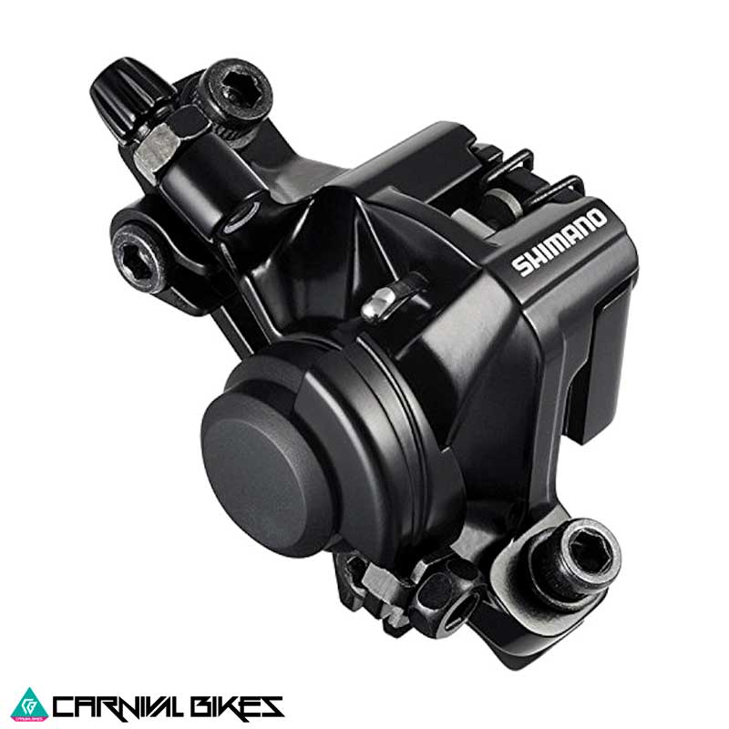 Caliper Mecánico Shimano BR-M375-L – Vista Frontal