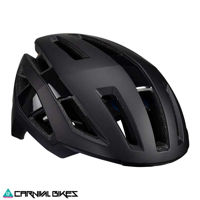 Vista frontal casco Leatt Endurance 3.0 V25 negro