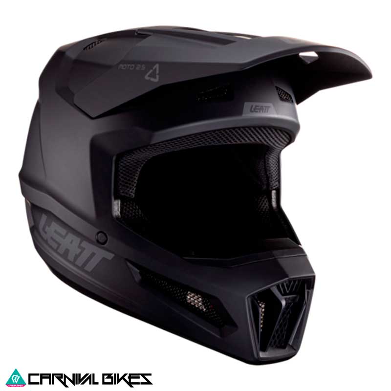 Casco Leatt Moto 2.5 V24 Enduro Stealth vista frontal