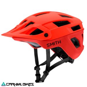 Vista lateral casco Smith Engage 2 MIPS Poppy Terra