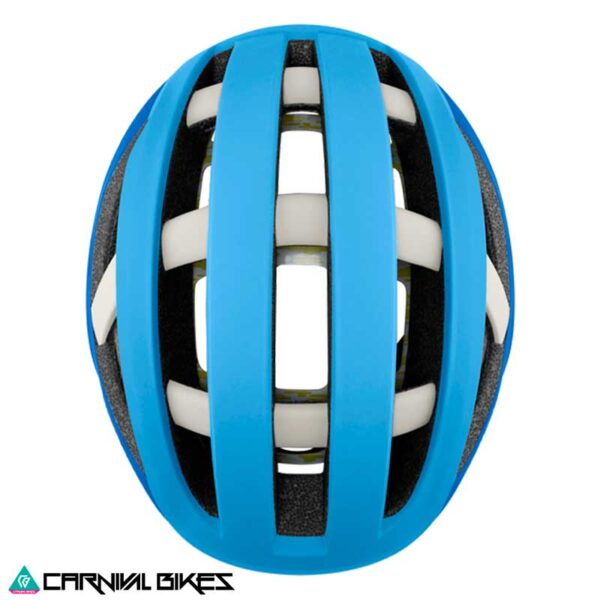 Vista superior casco Smith Network MIPS Dew Aurora Bone