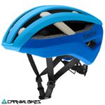 Vista lateral casco Smith Network MIPS color Dew Aurora Bone