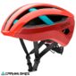 Vista lateral casco Smith Network MIPS color Poppy Terra Storm