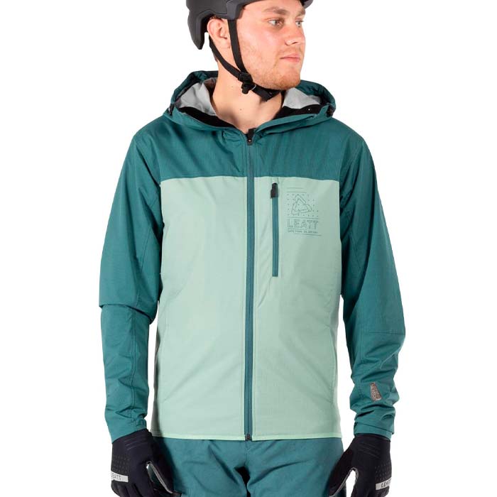 Chaqueta Leatt Trail 1 V23 Velvet – Rider en acción