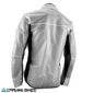 Chaqueta Leatt MTB RaceCover Transparent vista trasera sin rider