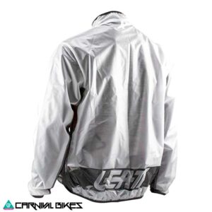 Chaqueta Leatt MTB transparente – vista trasera con ajuste aerodinámico