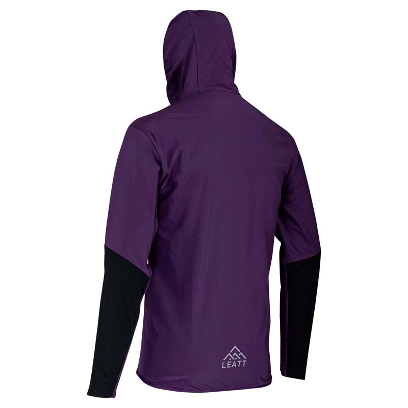 Chaqueta MTB Leatt Trail 1 Velvet – Vista trasera segura