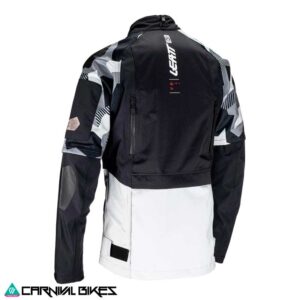 Chaqueta Leatt HydraDri 4.5 V24 Forge vista trasera ventilación y diseño ergonómico