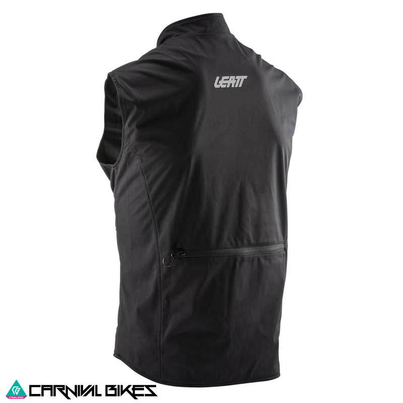 Parte trasera del cortaviento Leatt con detalles reflectantes