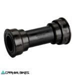 Vista frontal cubetas de motor Shimano SM-BB94-41A Press Fit