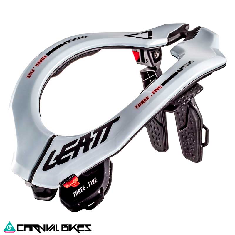 Cuello Leatt 3.5 JR Infantil Blanco – Vista frontal
