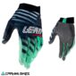 Guantes Leatt GripR 1.5 Matcha vista trasera diseño ventilado