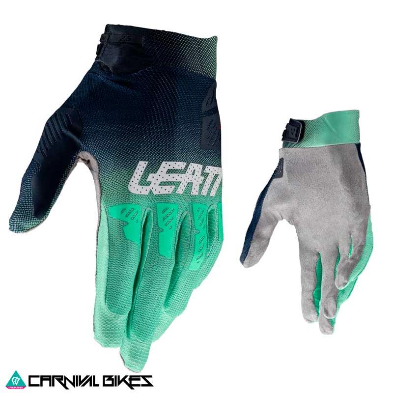 Guantes Moto Leatt X-Flow 2.5 Matcha – Vista de palma