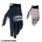 Vista trasera de los guantes Leatt Moto X-Flow 2.5 mostrando la palma y el ajuste
