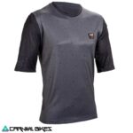 Vista frontal jersey Leatt Enduro 3.0 V25 color grafito