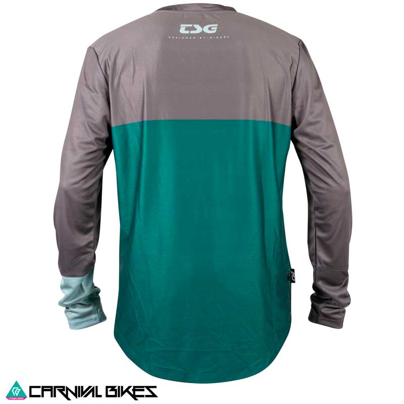 Jersey TSG Explorer Forest – Vista Trasera Verde