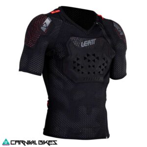 Jofa Leatt ReaFlex V24 vista frontal protector espalda, pecho y hombros