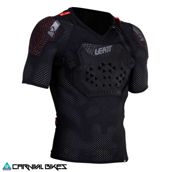 Jofa Leatt ReaFlex V24 vista frontal protector espalda, pecho y hombros