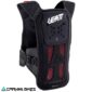 Jofa Leatt ReaFlex V24 negra vista trasera protección espalda