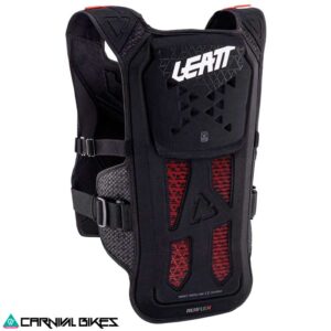 Vista trasera de la jofa Leatt Mujer ReaFlex V24. Protección dorsal ventilada y ajustable para motociclismo off-road