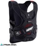 Vista frontal de la jofa Leatt Mujer ReaFlex V24. Protección de pecho liviana y flexible para motocross y enduro