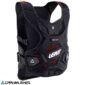 Vista frontal de la jofa Leatt Mujer ReaFlex V24. Protección de pecho liviana y flexible para motocross y enduro