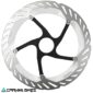 ista frontal del rotor Shimano RT-CL800-L de 203 mm