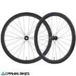 Vista completa del par de ruedas Shimano RS710 C46