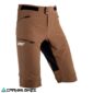 Vista frontal short Leatt Enduro 3.0 V25 color Loam