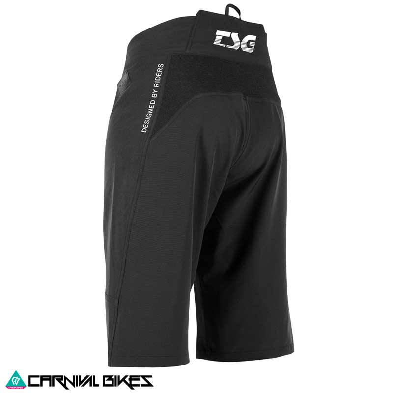 Short TSG Mujer Ridge Negro – Vista Posterior