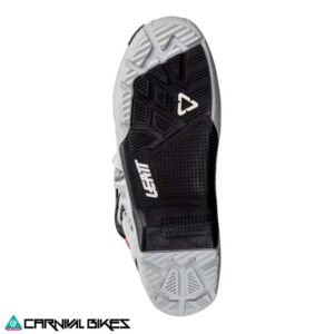 Suela de botas Leatt 4.5 5.5 Enduro black grey vista frontal