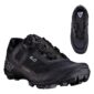 Vista desde arriba de las zapatillas Leatt Endurance PRO 6 para mujer. Diseño anatómico y respirable para ciclismo de alto rendimiento.