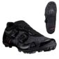 Detalle de la suela de las zapatillas Leatt MTB PRO 8 Race V25. Compatibles con pedales automáticos y con gran tracción.