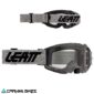 Antiparra Leatt Vizion 3.5 gris con lente transparente – vista frontal