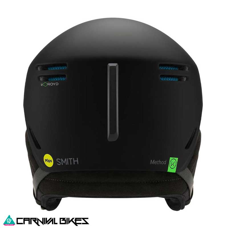 Casco SMITH Method MIPS Matte Negro – Vista Posterior