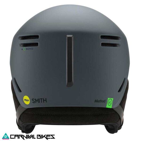 Casco SMITH Method MIPS Matte Slate – vista trasera