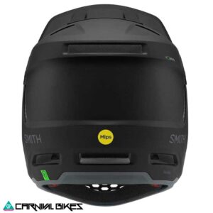 Casco SMITH Hardline MIPS Negro – vista trasera