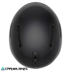 Casco SMITH Altus MIPS Matte Negro Charcoal – vista superior