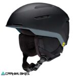 Casco SMITH Altus MIPS Matte Negro Charcoal – vista lateral