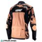 Chaqueta Leatt Moto X-Flow 4.5 V24 Stone vista trasera