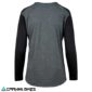 Jersey IXS Mujer Flow X grafito negro vista trasera