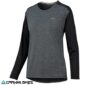 Jersey IXS Mujer Flow X grafito negro vista frontal